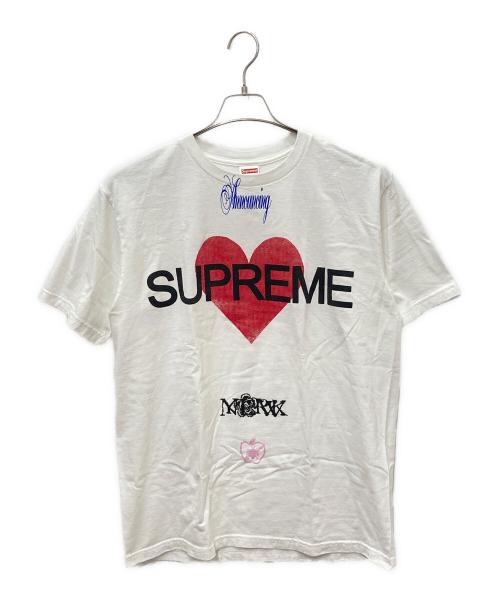 SUPREME（シュプリーム）Supreme (シュプリーム) Announcing Tee　アナウンシングTシャツ ホワイト サイズ:Lの古着・服飾アイテム