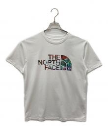 THE NORTH FACE（ザ ノース フェイス）の古着「igital Logo Tee」｜ホワイト