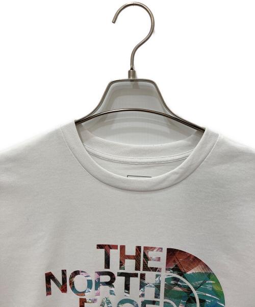 THE NORTH FACE（ザ ノース フェイス）THE NORTH FACE (ザ ノース フェイス) igital Logo Tee ホワイト サイズ:Ｌ 未使用品の古着・服飾アイテム