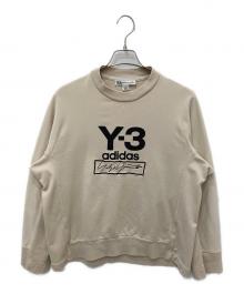 Y-3（ワイスリー）の古着「クルーネックスウェット」｜ベージュ