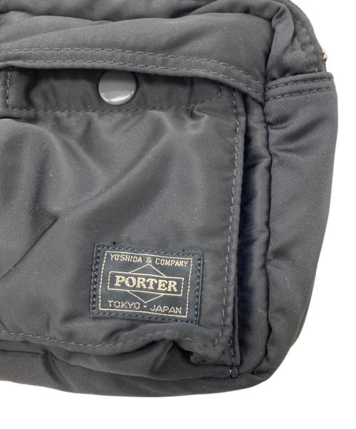 PORTER（ポーター）PORTER (ポーター) ウエストバッグ　タンカー ブラックの古着・服飾アイテム