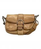 COACHコーチ）の古着「SOHOショルダーバッグ」｜ブラウン