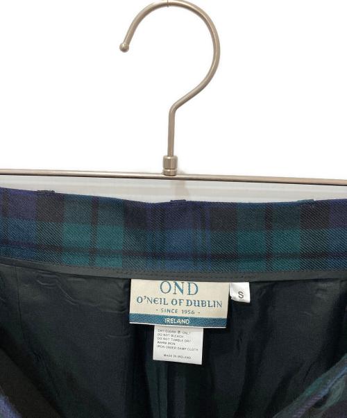 O'NEIL OF DUBLIN（オニールオブダブリン）O'NEIL OF DUBLIN (オニールオブダブリン) ウールチェックパンツ グリーン サイズ:ｓの古着・服飾アイテム