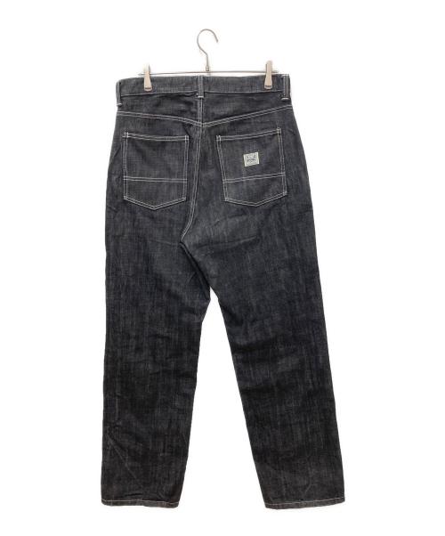 Hysteric Glamour（ヒステリックグラマー）Hysteric Glamour (ヒステリックグラマー) ペインターワイドデニムパンツ ブラック サイズ:Lの古着・服飾アイテム