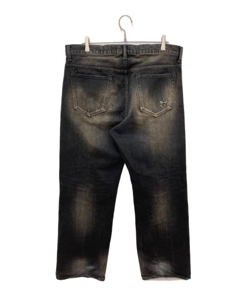 SUPREME（シュプリーム）Supreme (シュプリーム) Distressed Loose Fit Selvedge  Jean　デニムパンツ ブラック サイズ:36の古着・服飾アイテム