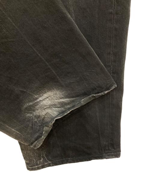 SUPREME（シュプリーム）Supreme (シュプリーム) Distressed Loose Fit Selvedge  Jean　デニムパンツ ブラック サイズ:36の古着・服飾アイテム