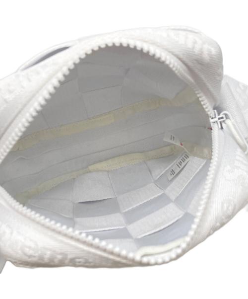 SUPREME（シュプリーム）Supreme (シュプリーム) Supreme Woven Shoulder Bag　シュプリームウォーブンショルダーバッグ ホワイトの古着・服飾アイテム