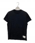 JIL SANDER+ジルサンダープラス）の古着「ロゴパッチ半袖Tシャツ」｜ブラック