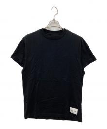 JIL SANDER+（ジルサンダープラス）の古着「ロゴパッチ半袖Tシャツ」｜ブラック