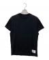 JIL SANDER+（ジルサンダープラス）の古着「ロゴパッチ半袖Tシャツ」｜ブラック