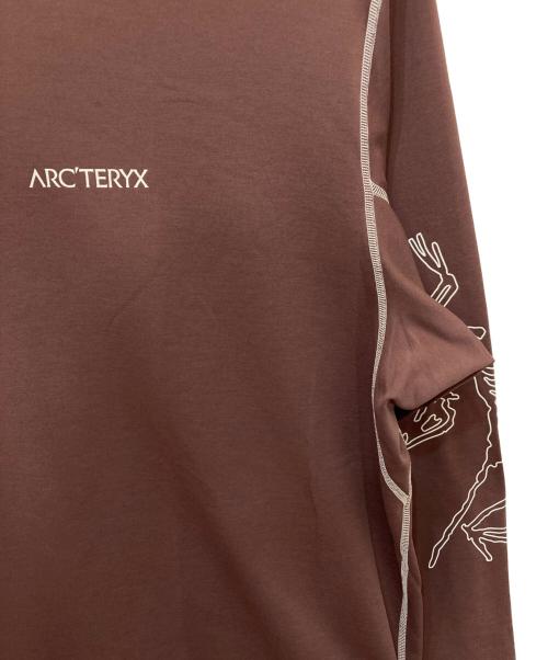ARC'TERYX（アークテリクス）ARC'TERYX (アークテリクス) Copal LS Bird Sleeve Tee ブラウン サイズ:XXLの古着・服飾アイテム