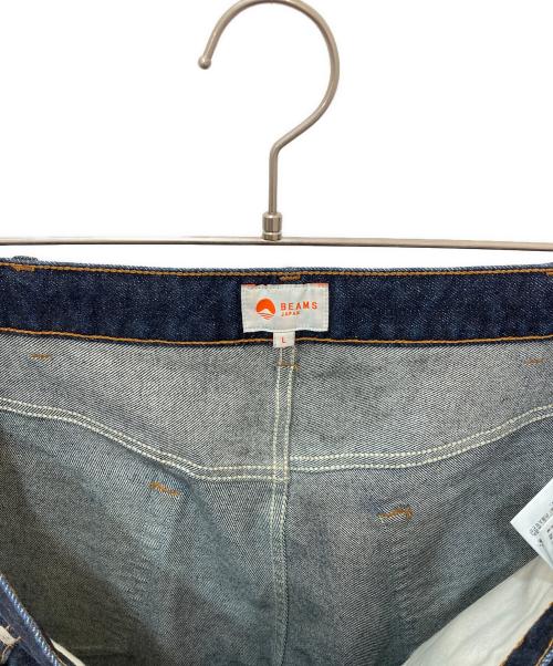 BEAMS JAPAN（ビームスジャパン）BEAMS JAPAN (ビームスジャパン) モンスター 5ポケット デニムパンツ ブルー サイズ:Lの古着・服飾アイテム