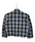 BEAMS (ビームス) ショート チェック ブルゾン ブルー サイズ:XL：6000円