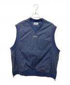 SETINNセットイン）の古着「Trainer Vest」｜ネイビー
