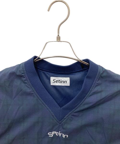 SETINN（セットイン）setinn (セットイン) Trainer Vest ネイビー サイズ:XLの古着・服飾アイテム