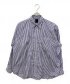 DAIWA PIER39ダイワ ピア39）の古着「Tech Work Shirts」｜ブルー