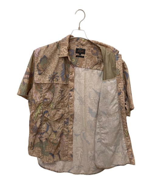 BEAMS PLUS（ビームスプラス）BEAMS PLUS (ビームスプラス) アドベンチャー シャツⅡ ブラウン サイズ:XLの古着・服飾アイテム