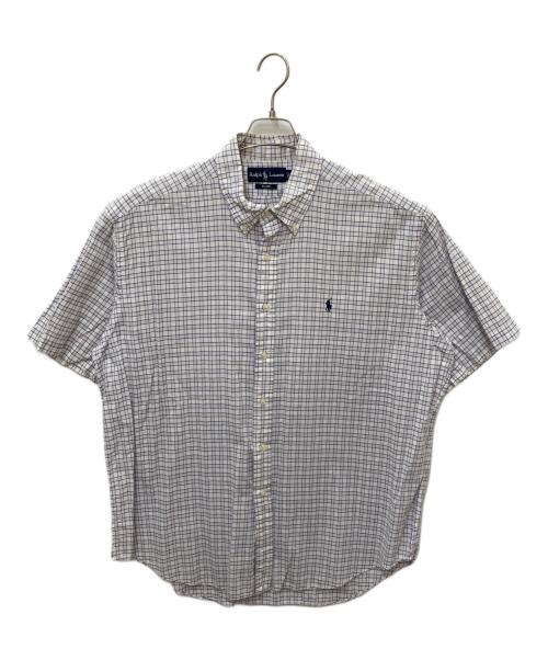RALPH LAUREN（ラルフローレン）RALPH LAUREN (ラルフローレン) チェックシャツ パープル サイズ:XLの古着・服飾アイテム