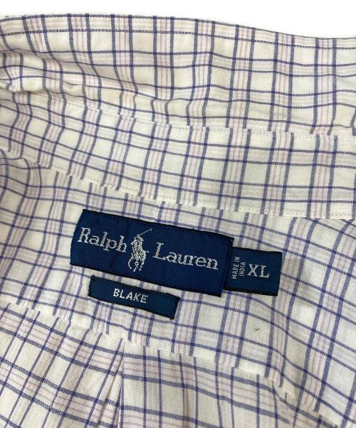 RALPH LAUREN（ラルフローレン）RALPH LAUREN (ラルフローレン) チェックシャツ パープル サイズ:XLの古着・服飾アイテム