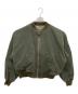 BEAMS（ビームス）の古着「Fade Bomber Jacket」｜グリーン