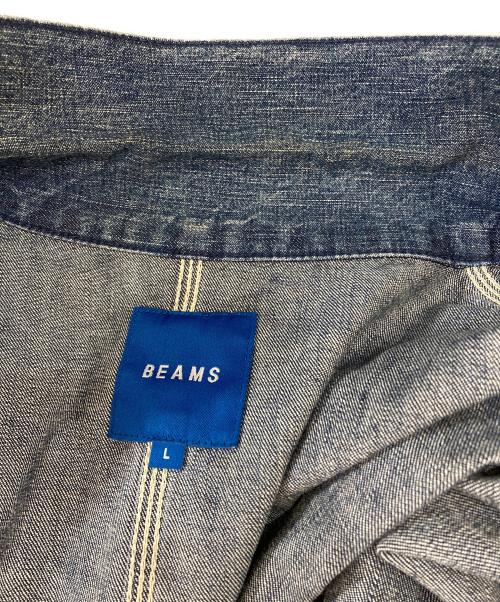 BEAMS（ビームス）BEAMS (ビームス) カバーオール ブルー サイズ:Lの古着・服飾アイテム