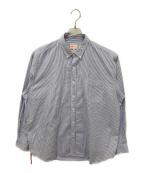 BEAMS JAPANビームスジャパン）の古着「ベーシックルーズボタンダウンシャツ」｜ブルー