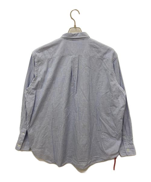 BEAMS JAPAN（ビームスジャパン）BEAMS JAPAN (ビームスジャパン) ベーシックルーズボタンダウンシャツ ブルー サイズ:XLの古着・服飾アイテム