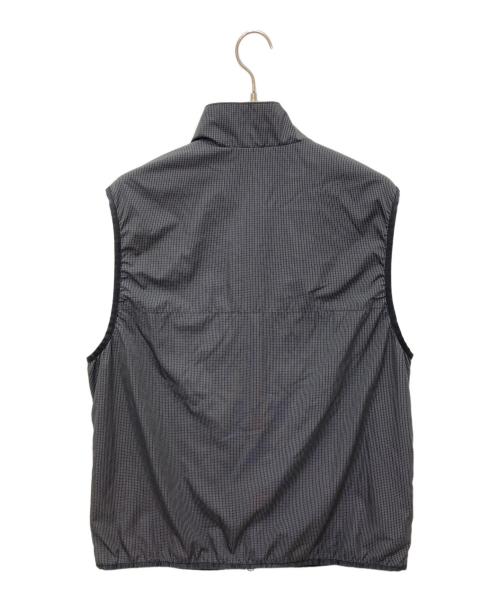 Needles（ニードルズ）Needles (ニードルズ) BEAMS (ビームス) ナイロンリップストップベスト ブラック サイズ:XLの古着・服飾アイテム