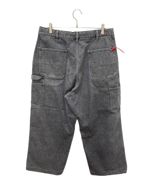 BEAMS JAPAN（ビームスジャパン）BEAMS JAPAN (ビームスジャパン) モンスター ストレッチ デニム ペインターパンツ グレー サイズ:XLの古着・服飾アイテム