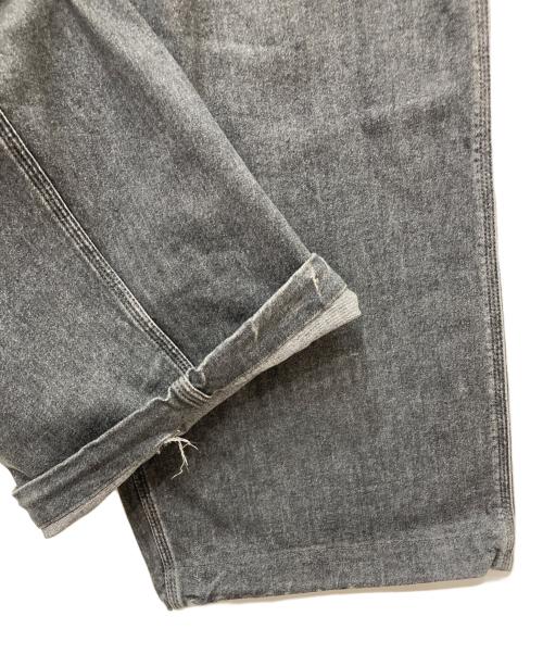 BEAMS JAPAN（ビームスジャパン）BEAMS JAPAN (ビームスジャパン) モンスター ストレッチ デニム ペインターパンツ グレー サイズ:XLの古着・服飾アイテム