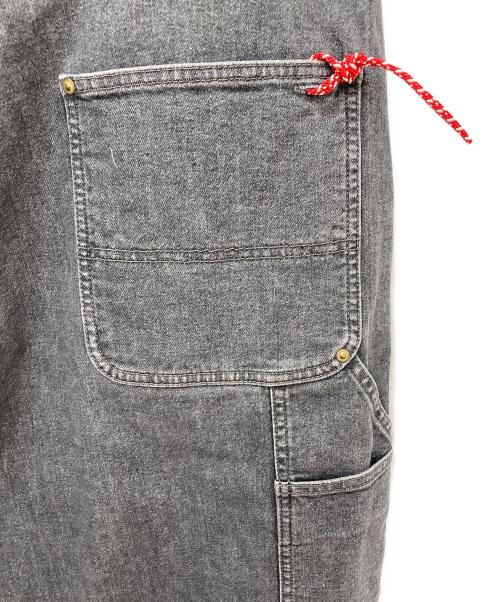 BEAMS JAPAN（ビームスジャパン）BEAMS JAPAN (ビームスジャパン) モンスター ストレッチ デニム ペインターパンツ グレー サイズ:XLの古着・服飾アイテム