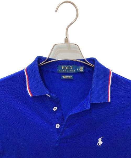 POLO RALPH LAUREN（ポロ・ラルフローレン）POLO RALPH LAUREN (ポロ・ラルフローレン) ポロシャツ ブルー サイズ:Sの古着・服飾アイテム