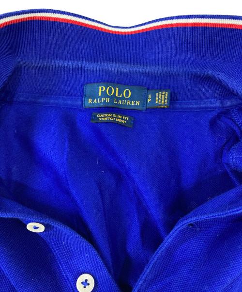 POLO RALPH LAUREN（ポロ・ラルフローレン）POLO RALPH LAUREN (ポロ・ラルフローレン) ポロシャツ ブルー サイズ:Sの古着・服飾アイテム