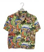 KAMEHAMEHAカメハメハ）の古着「“ORIGINAL MATSON MENU DESIGN by EUGENE SAVAGE” (SHORT SLEEVE)」｜グリーン