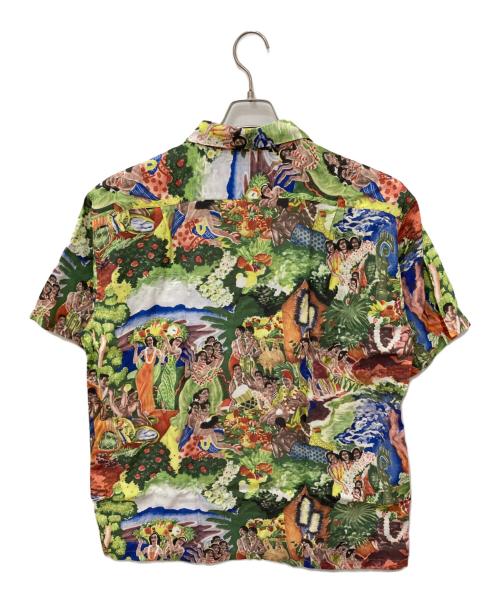 KAMEHAMEHA（カメハメハ）KAMEHAMEHA (カメハメハ) “ORIGINAL MATSON MENU DESIGN by EUGENE SAVAGE” (SHORT SLEEVE) グリーン サイズ:XL 未使用品の古着・服飾アイテム