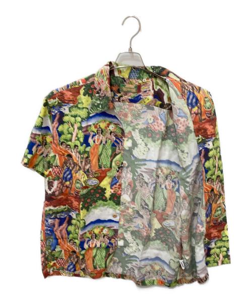 KAMEHAMEHA（カメハメハ）KAMEHAMEHA (カメハメハ) “ORIGINAL MATSON MENU DESIGN by EUGENE SAVAGE” (SHORT SLEEVE) グリーン サイズ:XL 未使用品の古着・服飾アイテム