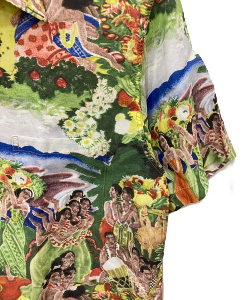 KAMEHAMEHA（カメハメハ）KAMEHAMEHA (カメハメハ) “ORIGINAL MATSON MENU DESIGN by EUGENE SAVAGE” (SHORT SLEEVE) グリーン サイズ:XL 未使用品の古着・服飾アイテム