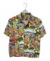 KAMEHAMEHA（カメハメハ）の古着「“ORIGINAL MATSON MENU DESIGN by EUGENE SAVAGE” (SHORT SLEEVE)」｜グリーン
