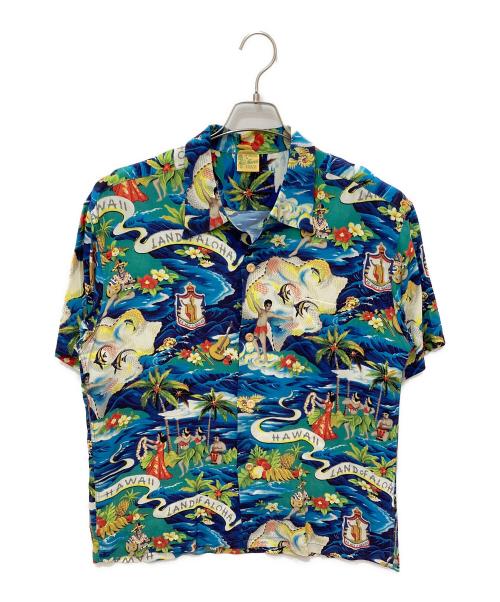 Sun Surf（サンサーフ）Sun Surf (サンサーフ) SPECIAL EDITION “LAND OF ALOHA” ブルー サイズ:XL 未使用品の古着・服飾アイテム
