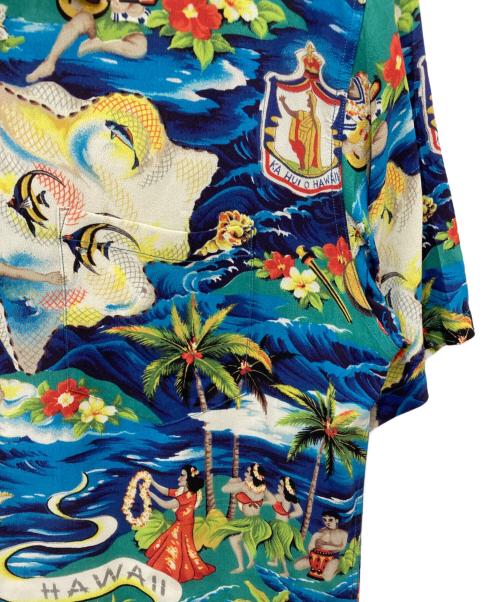 Sun Surf（サンサーフ）Sun Surf (サンサーフ) SPECIAL EDITION “LAND OF ALOHA” ブルー サイズ:XL 未使用品の古着・服飾アイテム