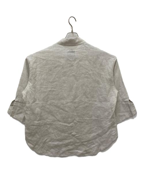 T-MICHAEL（ティーマイケル）T-MICHAEL (ティーマイケル) リネンプルオーバー アイボリー サイズ:Lの古着・服飾アイテム