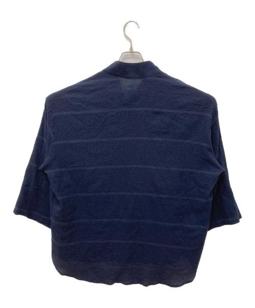 T-MICHAEL（ティーマイケル）T-MICHAEL (ティーマイケル) オーバサイズ シャツ ネイビー サイズ:50の古着・服飾アイテム