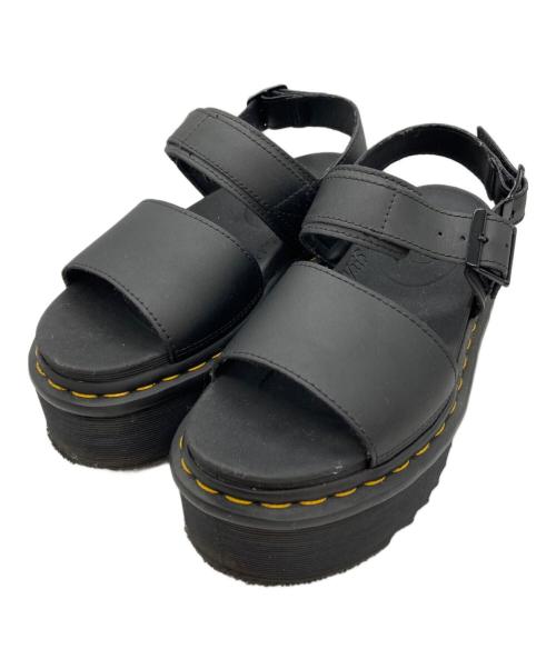 Dr.Martens（ドクターマーチン）Dr.Martens (ドクターマーチン) サンダル ブラック サイズ:4の古着・服飾アイテム