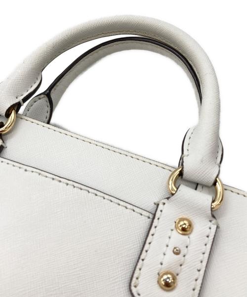 MICHAEL KORS（マイケルコース）MICHAEL KORS (マイケルコース) サンドリン スモール 2WAYバッグ ホワイトの古着・服飾アイテム