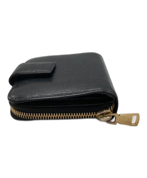 Yves Saint Laurent（イヴサンローラン）Yves Saint Laurent (イヴサンローラン) 2つ折り財布 ブラックの古着・服飾アイテム