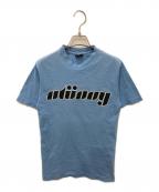 stussyステューシー）の古着「プリントTシャツ」｜ブルー