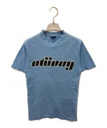 stussy（ステューシー）の古着「プリントTシャツ」｜ブルー