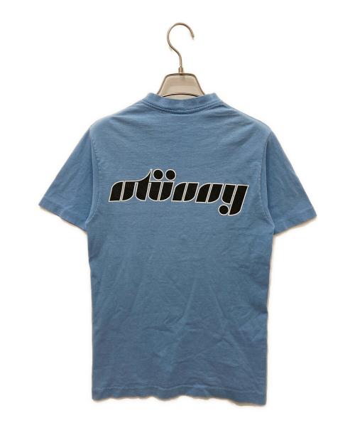 stussy（ステューシー）stussy (ステューシー) プリントTシャツ ブルー サイズ:Sの古着・服飾アイテム
