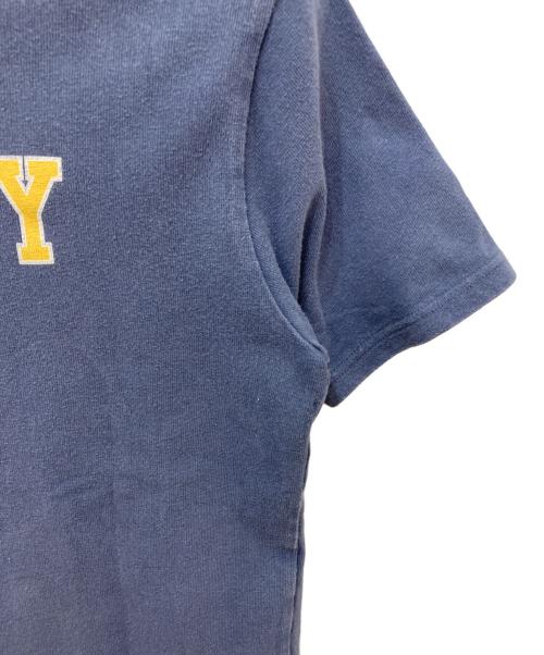 stussy（ステューシー）stussy (ステューシー) 半袖スウェット ネイビー サイズ:Ｓの古着・服飾アイテム