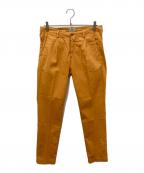 BRIGLIA 1949ブリリア 1949）の古着「ストレートパンツ」｜オレンジ